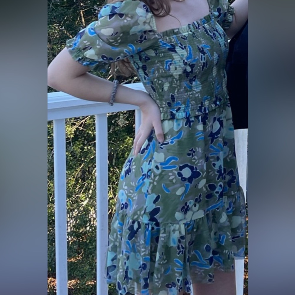 Wilfred tiered aritzia mini dress